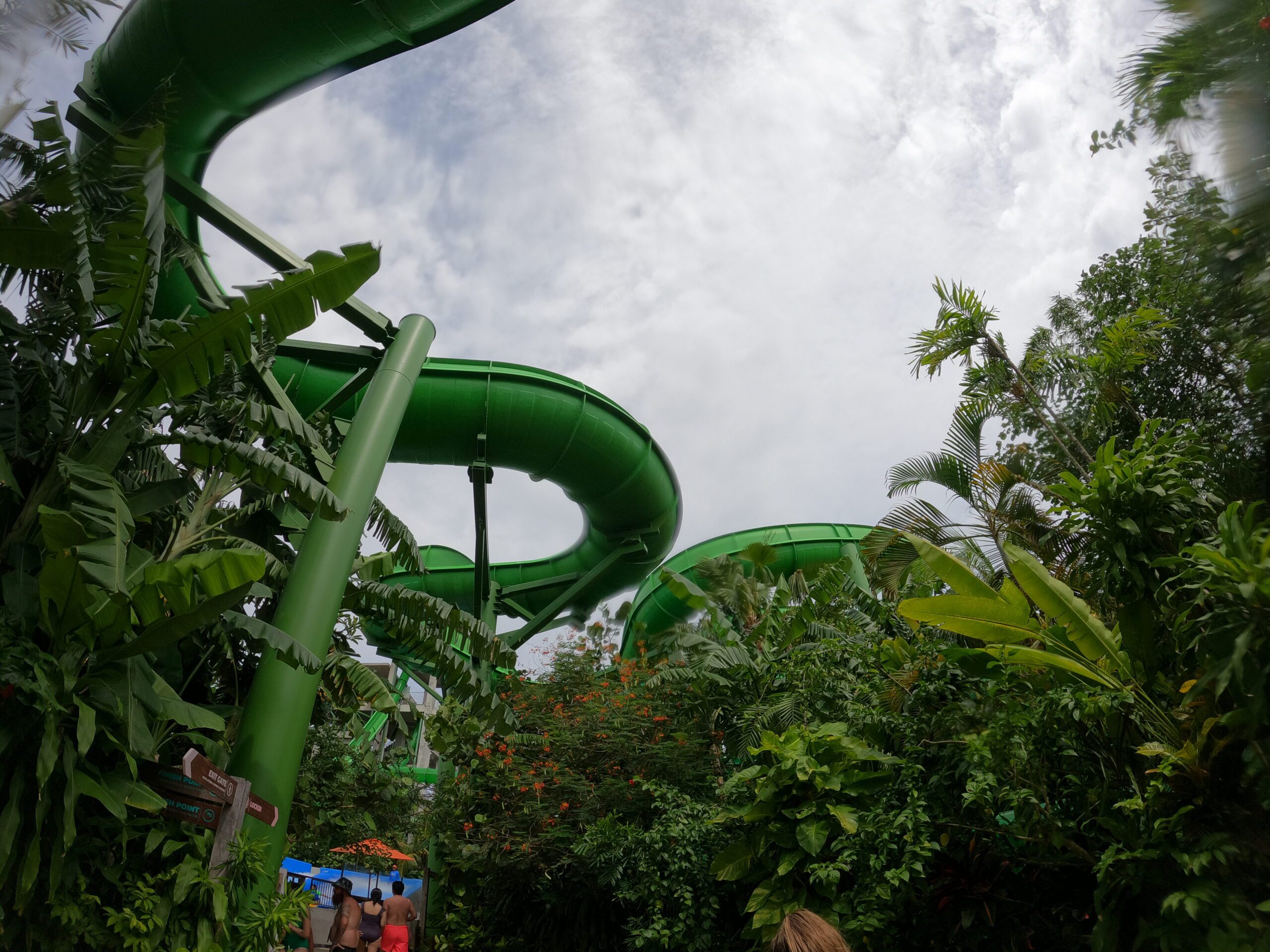 glijbaan bij waterbom bali