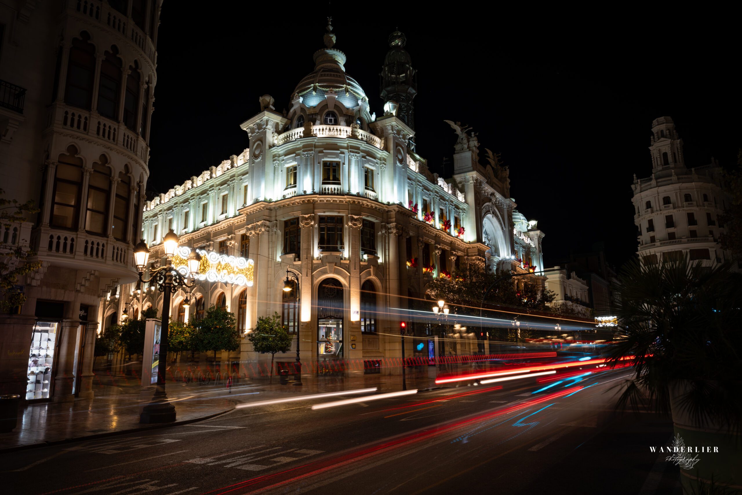 Nacht fotografie Valencia