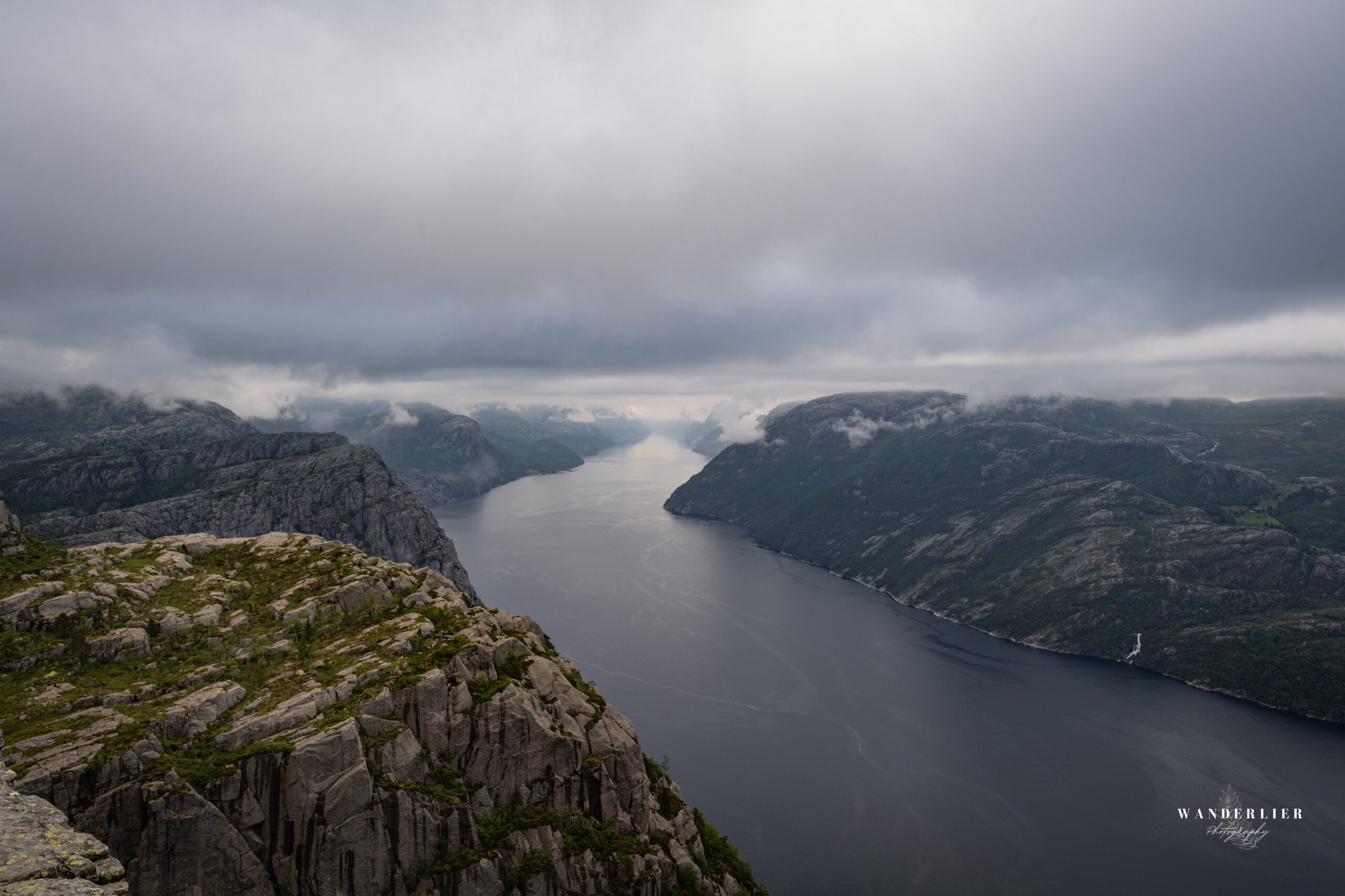 Noorwegen Lysefjord Preikestolen
