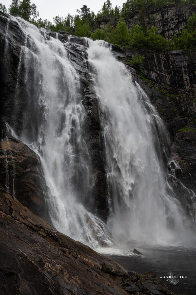 Sjervsfossen Noorwegen